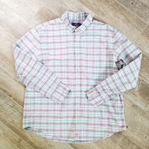 Vineyard Vines Mens Plaid XL Long Sleeve Shirt F13